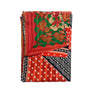 Vintage Kantha Reversible Cotton Throw Blanket (D2)