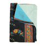 Vintage Kantha Reversible Cotton Throw Blanket (A13)