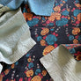 Vintage Kantha Reversible Cotton Throw Blanket (A13)