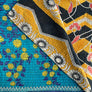 Vintage Kantha Reversible Cotton Throw Blanket (B4)