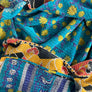 Vintage Kantha Reversible Cotton Throw Blanket (B4)