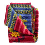 Vintage Kantha Reversible Cotton Throw Blanket (C5)