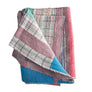 Vintage Kantha Reversible Cotton Throw Blanket (B5)