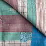 Vintage Kantha Reversible Cotton Throw Blanket (B5)