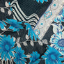 Vintage Kantha Reversible Cotton Throw Blanket (D6)