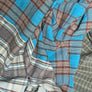 Vintage Kantha Reversible Cotton Throw Blanket (D6)