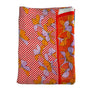 Vintage Kantha Reversible Cotton Throw Blanket (A9)