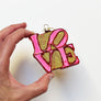 LOVE Glass Ornament