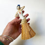 Vintage Porcelain Figural Clothing Brush Made in Germany