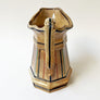 Vintage Ironstone Large Striped Pitcher