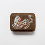 Waylande Gregory Leopard Box Matte Brown