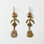 Crest & Ship Drop Earrings