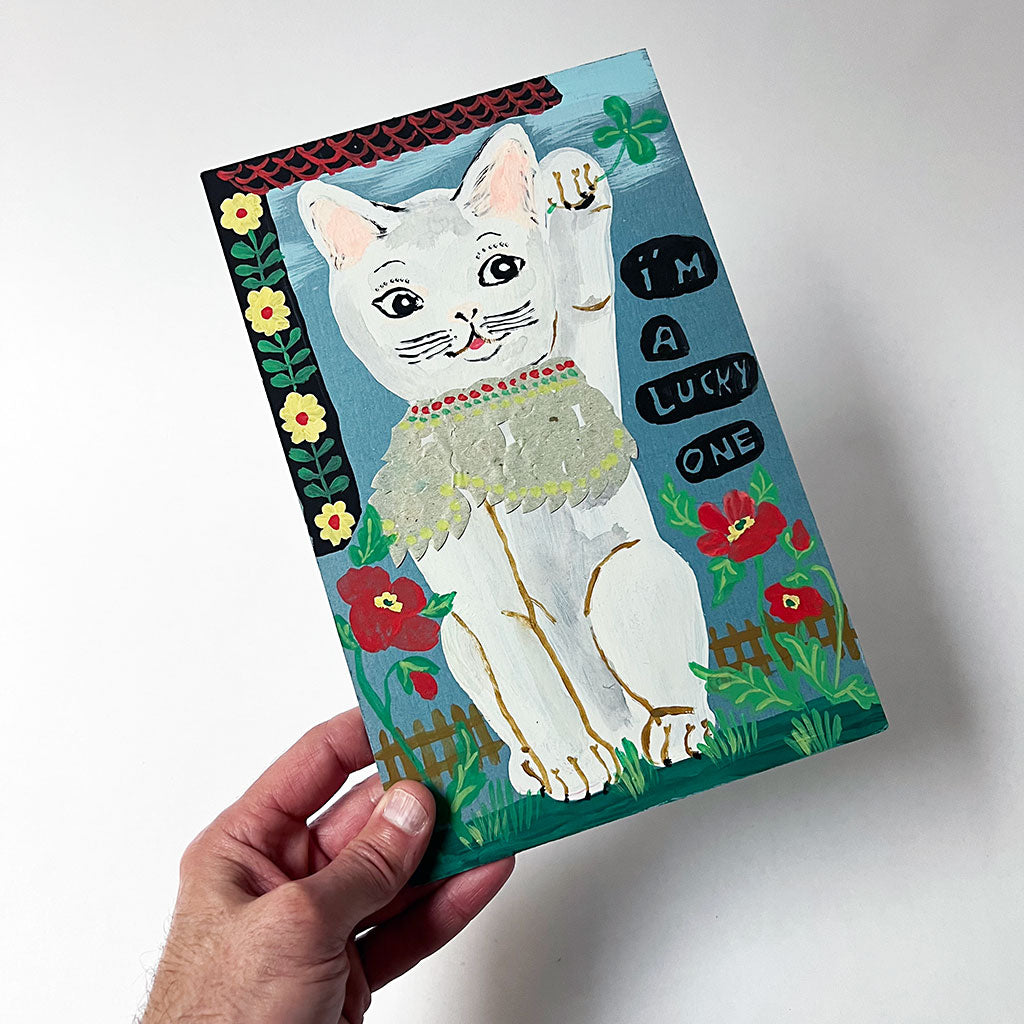 Nathalie Lété: I'm a Lucky One, Original Painting – PATCH NYC