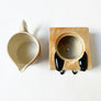 Vintage Humpty Dumpty Cream & Sugar Stacked Ceramic Set