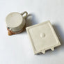 Vintage Humpty Dumpty Cream & Sugar Stacked Ceramic Set