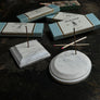 Polished Marble Incense Burner: Oval