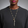 PATCH NYC Treasure Necklace: Vintage Silver Plated Mechanical Pencil