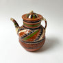 Vintage Rustic Ceramic Teapot Made in Mexico