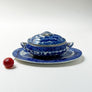 Vintage Miniature Blue Willow Porcelain Tea Set Made in Japan (Set of 20)
