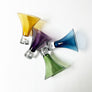 Vintage Martini Glasses Multi Color (Set of 4)