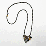 Collage Necklace: Grey & Black