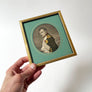 Napoleon Vintage Print in Gold Tone Wood Frame