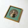Napoleon Vintage Print in Gold Tone Wood Frame
