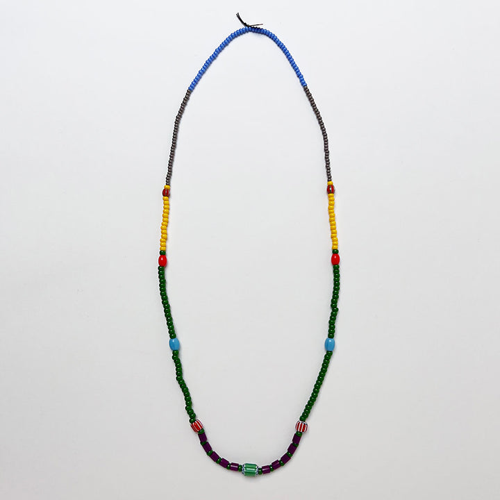 Mixed Beads Strand Necklace (A)