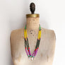Shell & Mixed Beads Strand Necklace (B)