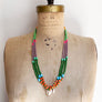 Shell & Mixed Beads Strand Necklace (C)