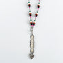 PATCH NYC Treasure Necklace: Vintage New York City Sterling Silver Medallion with Heart Padlock