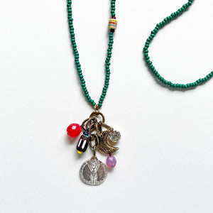 Novelty Necklace: Sterling Italian Victory Medal
