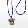 Novelty Necklace: Sterling Dachshund Dog