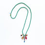 Collage Necklace: Green (10-12)
