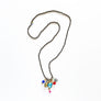 Collage Necklace: Black & Gold (10-14)