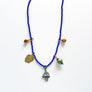 Collage Necklace: Blue (10-8)