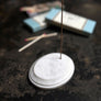 Polished Marble Incense Burner: Oval