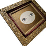Don Carney Pair of Blue Eyes - Art Print in Victorian Ornate Wood Frame