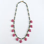 PATCH NYC Treasure Necklace: Vintage Pink Glass Hearts
