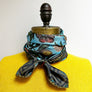 PATCH NYC Poet's Garden Blue Silk Scarf