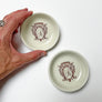 Vintage Regency Hotel New York City Small Ceramic Dishes (Set of 2)