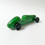 Vintage Green Wood "Pinewood Derby" Race Car