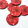 PATCH NYC Red Camellia Coaster Set