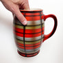 Vintage Erphila Highland Plaid Pitcher Made in Czechoslovakia