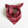 PATCH NYC Red Bandana Silk Neckerchief