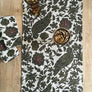 PATCH NYC Regal Bird Spice Linen Table Runner