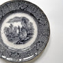Vintage Transferware TJ & J Mayer Rhone Scenery Ironstone Plate Made in England