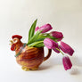 Vintage Ceramic Rooster Pitcher by Shawnee Pottery Made in USA