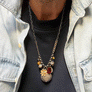 Treasure Necklace: Vintage Round Locket