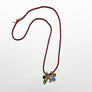 Collage Necklace: Brown (horse)